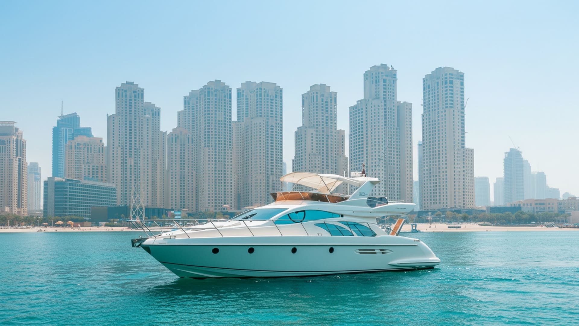 Spirit Paradise 50 ft yacht charter Dubai