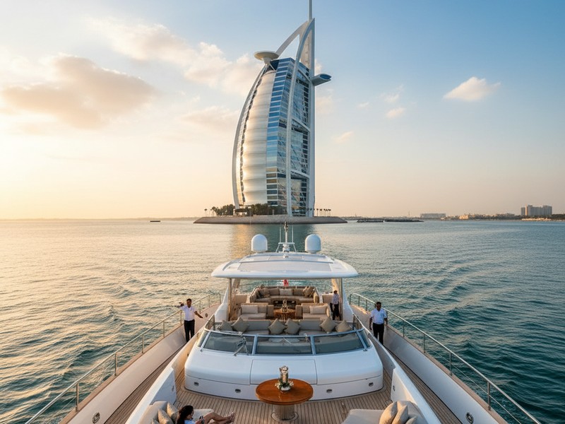 3-hour full coastline speed tour Burj Al Arab Jumeirah Beach Dubai