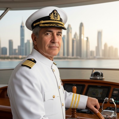 Captain Omar Khalid — Senior Yacht Captain
