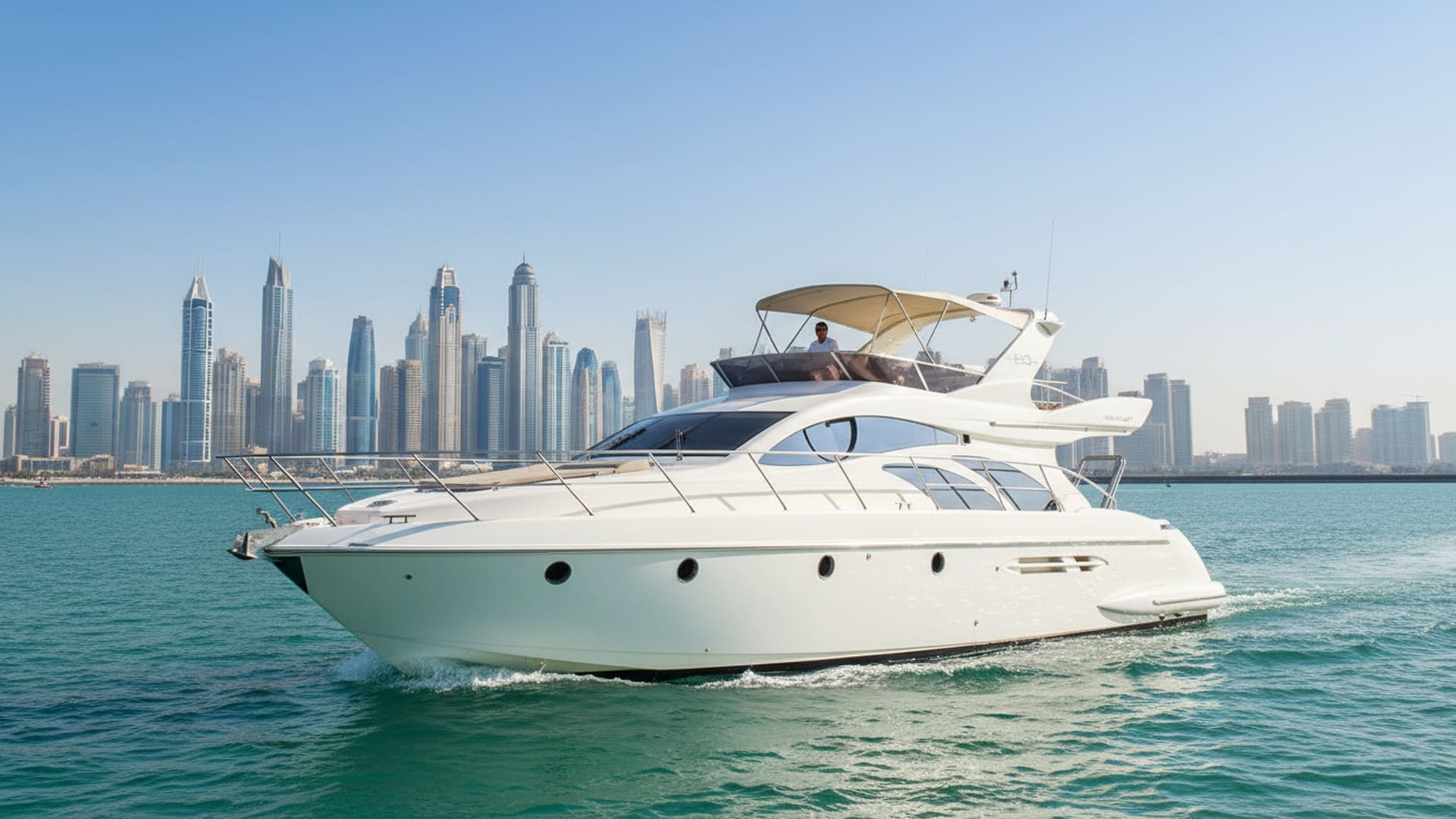 Paradise Queen 50 ft yacht charter Dubai