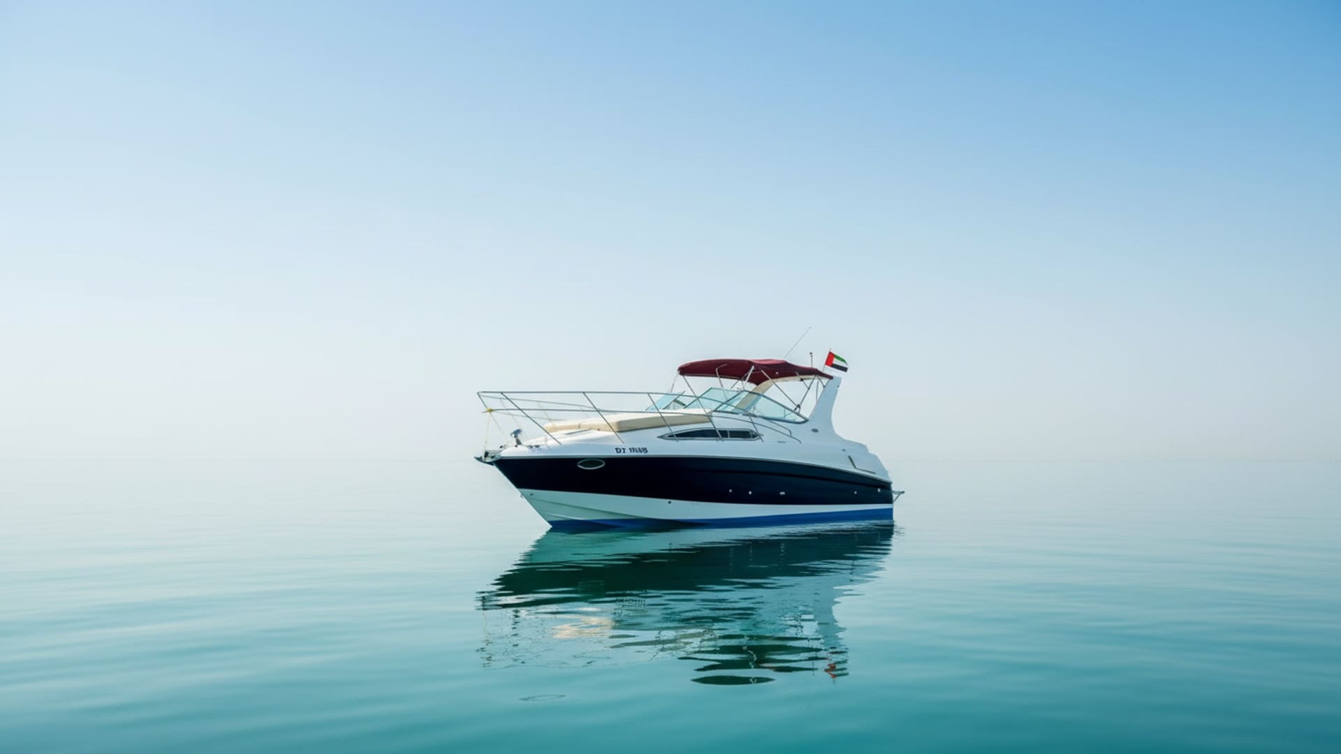 Moonlight Star 33 ft premium yacht exterior, Dubai